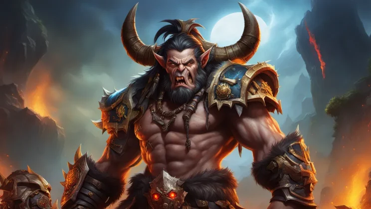 Image of Grom Hellscream Appears to New Gorehowl Owners