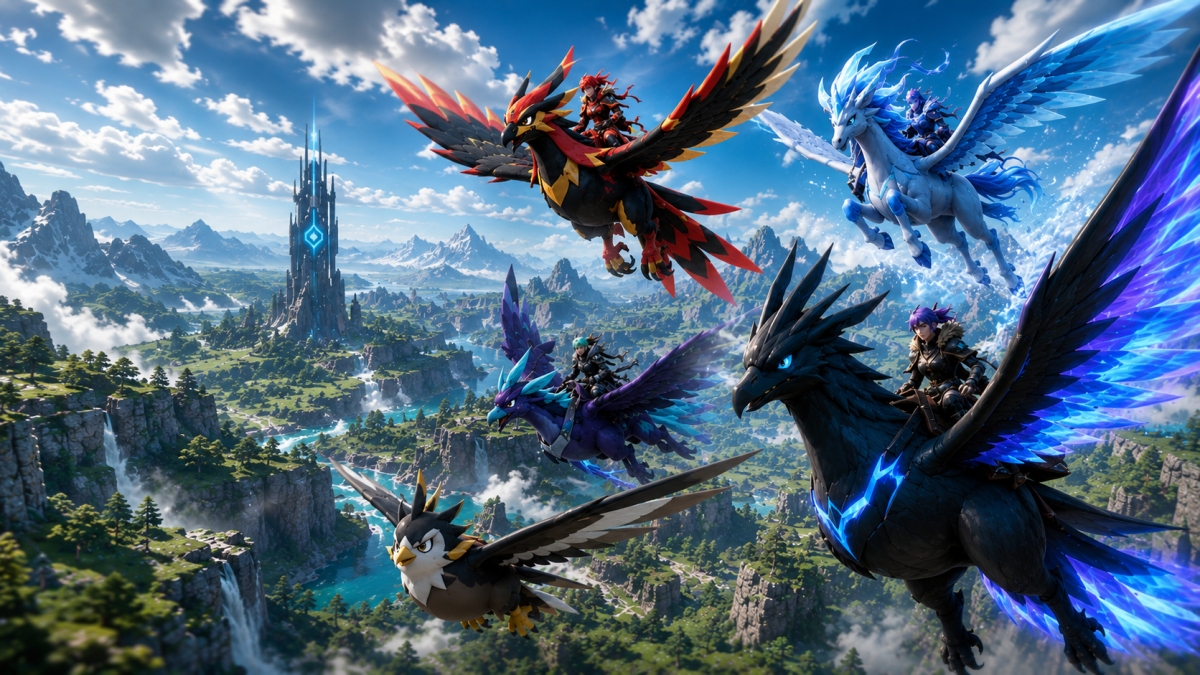 Best Flying Mounts in Palworld 1.0